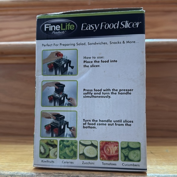 FineLife Easy Food Slicer Brand New in box - Picture 3 of 4